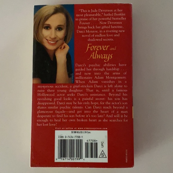 Forever and Always by Jude Deveraux Paperback - Picture 2 of 2